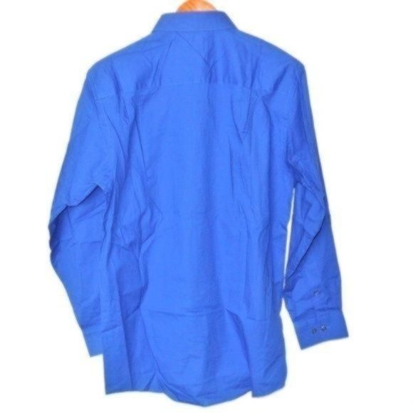 Calvin Klein Blue Button Down Shirt Regular Fit 15 - Picture 5 of 7